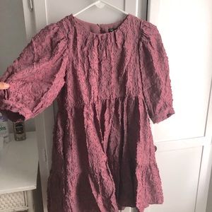 Pink dainty spring dress